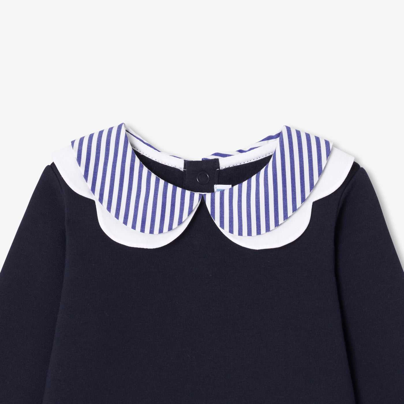 Baby girl fleece dress - marine jacadi
