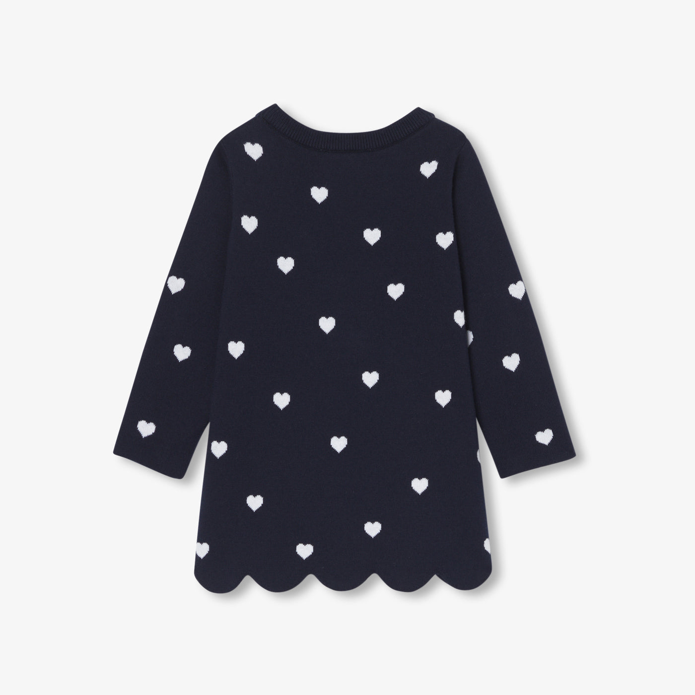Baby girl cotton dress - marine jacadi