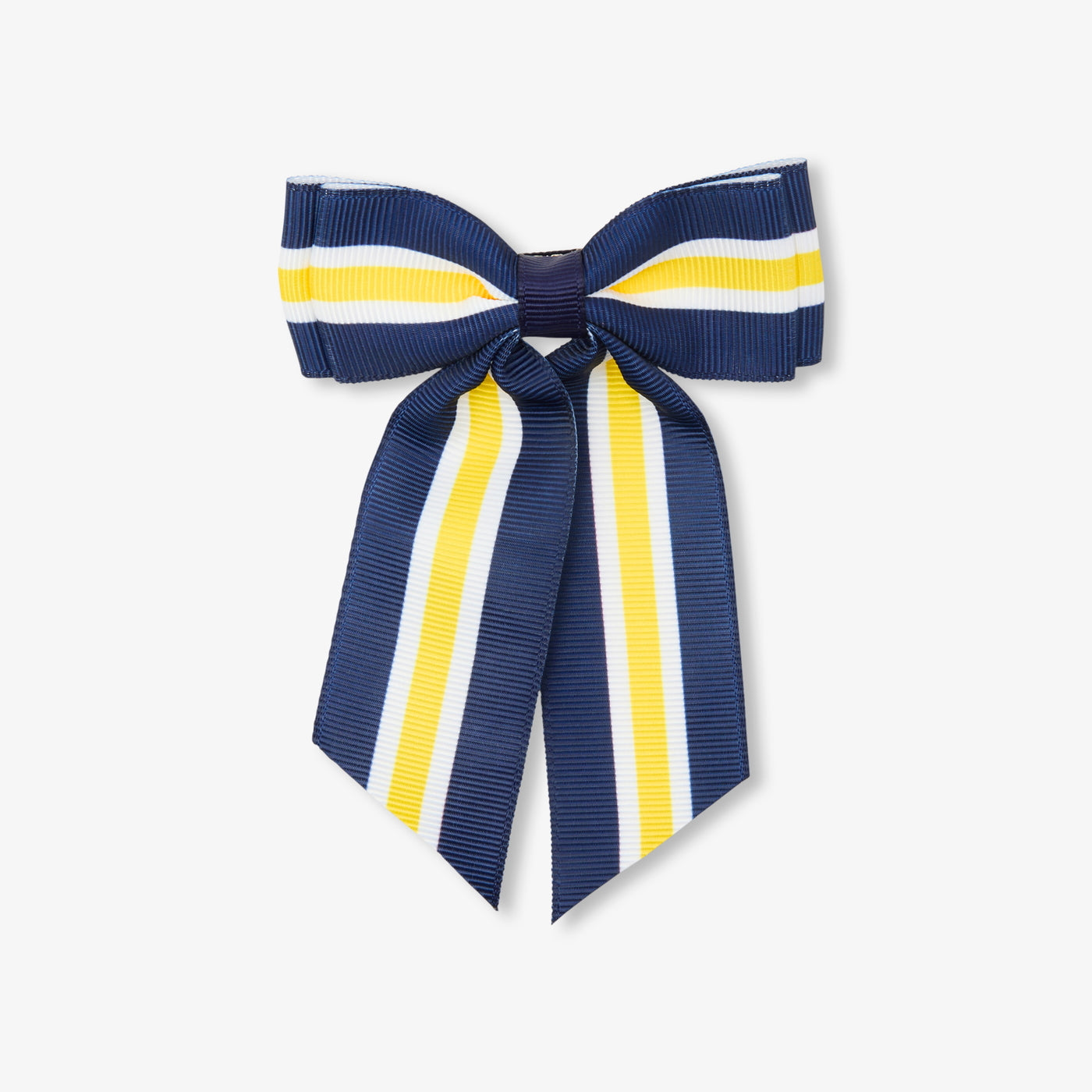 Girl large hair clip - marine/multico