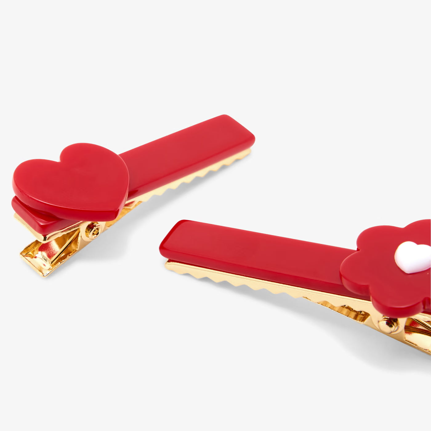 Baby girl barrette duo - poppy
