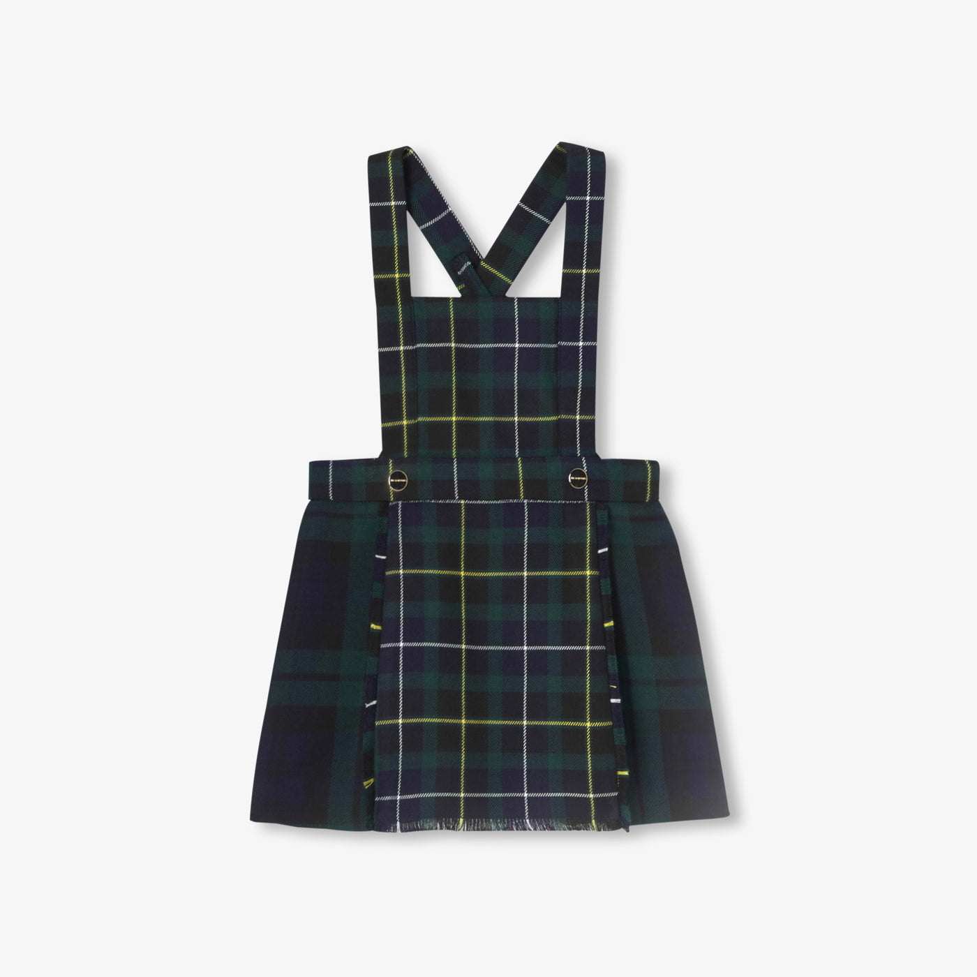 Baby girl tartan dress - multico