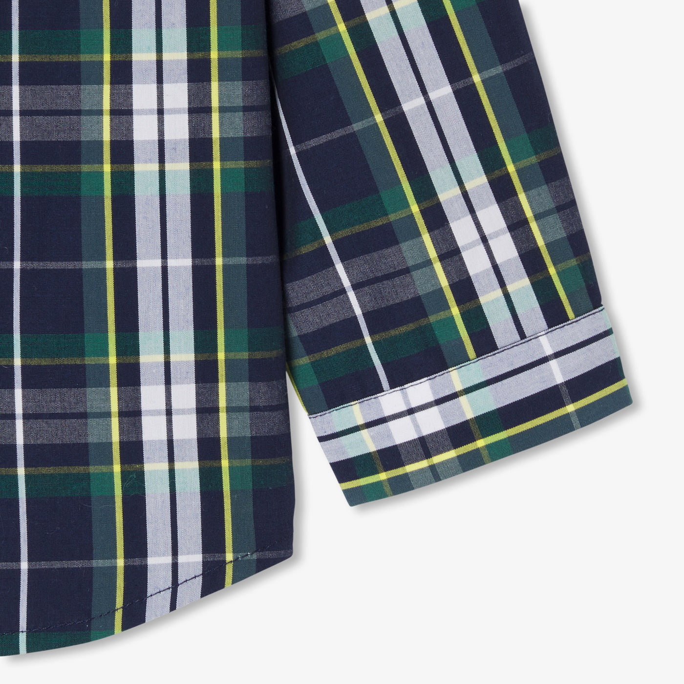 Baby tartan shirt - marine/multico