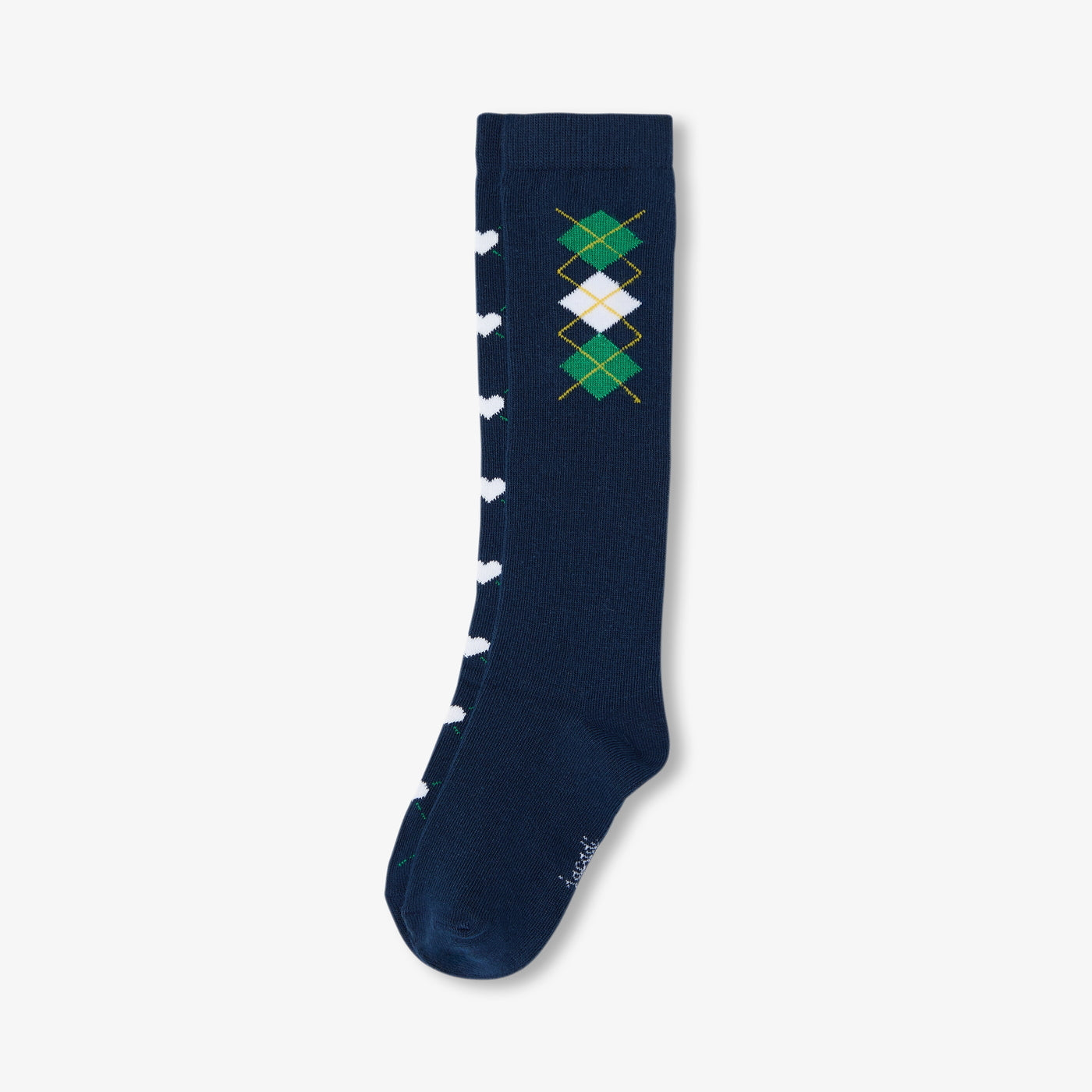 Girl high socks duo - bleu/multico