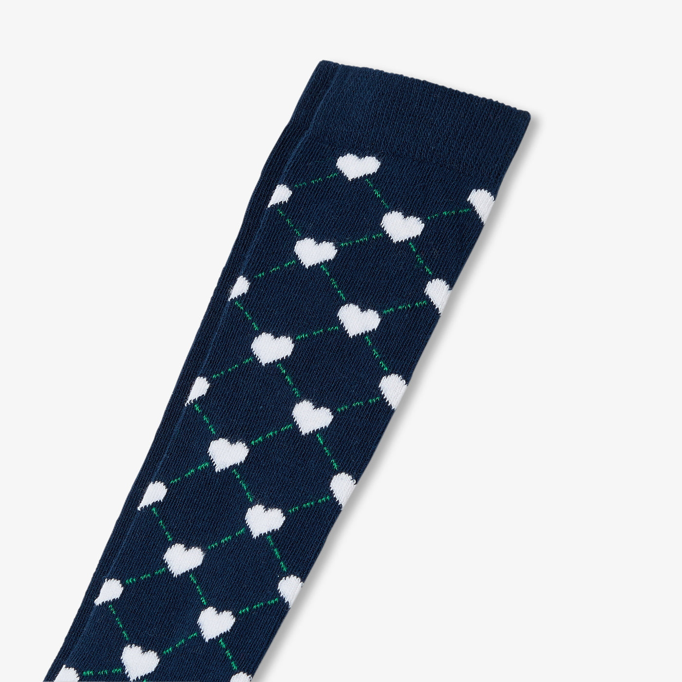 Girl high socks duo - bleu/multico