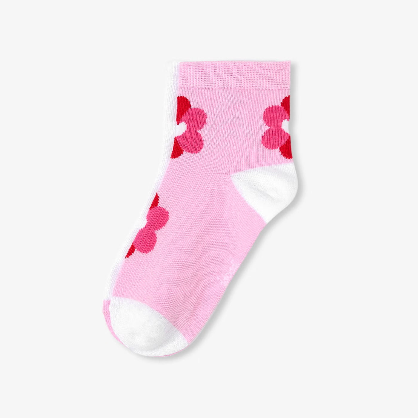 Pair of girls' socks - pink/white