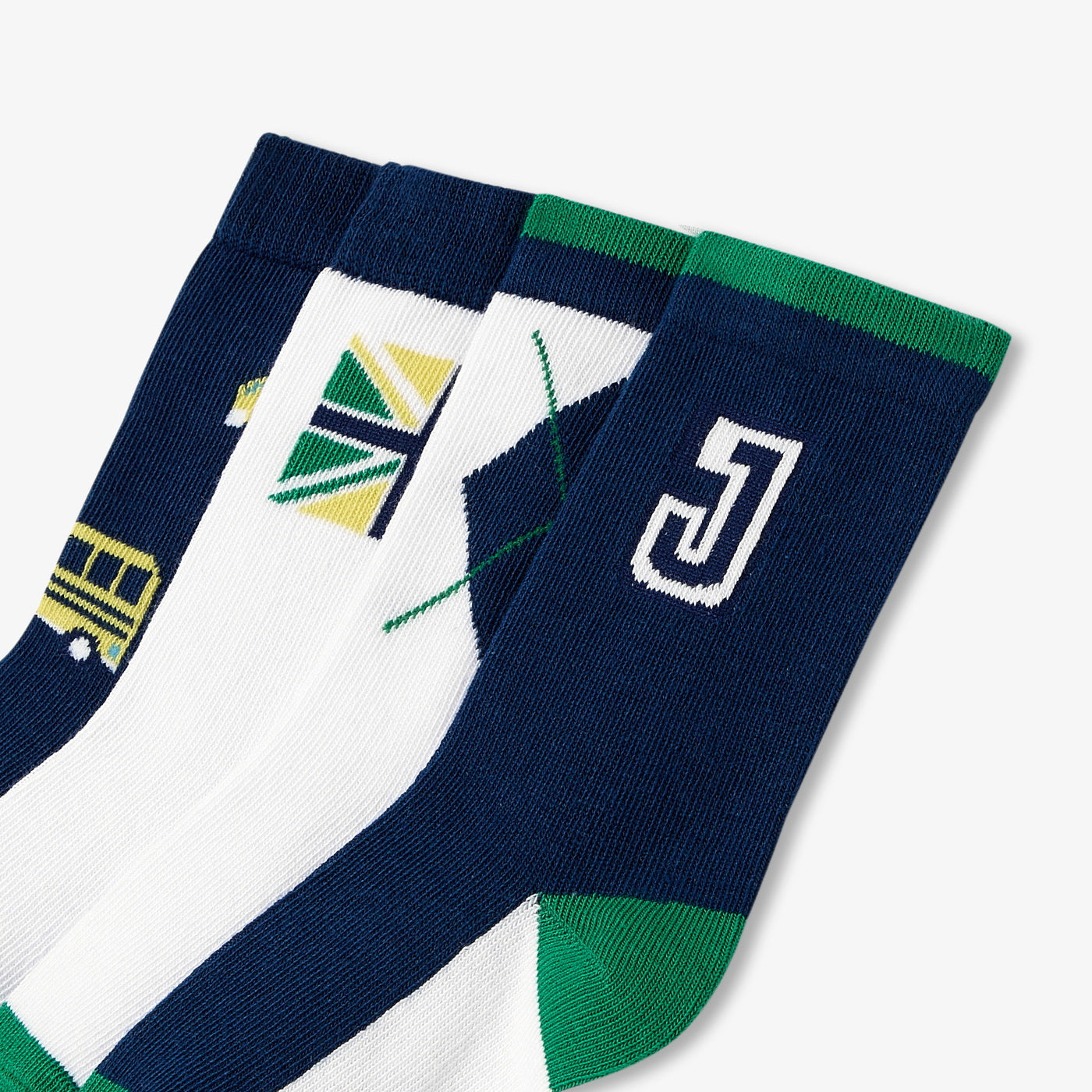 Set of 4 pairs of Boy socks - multico