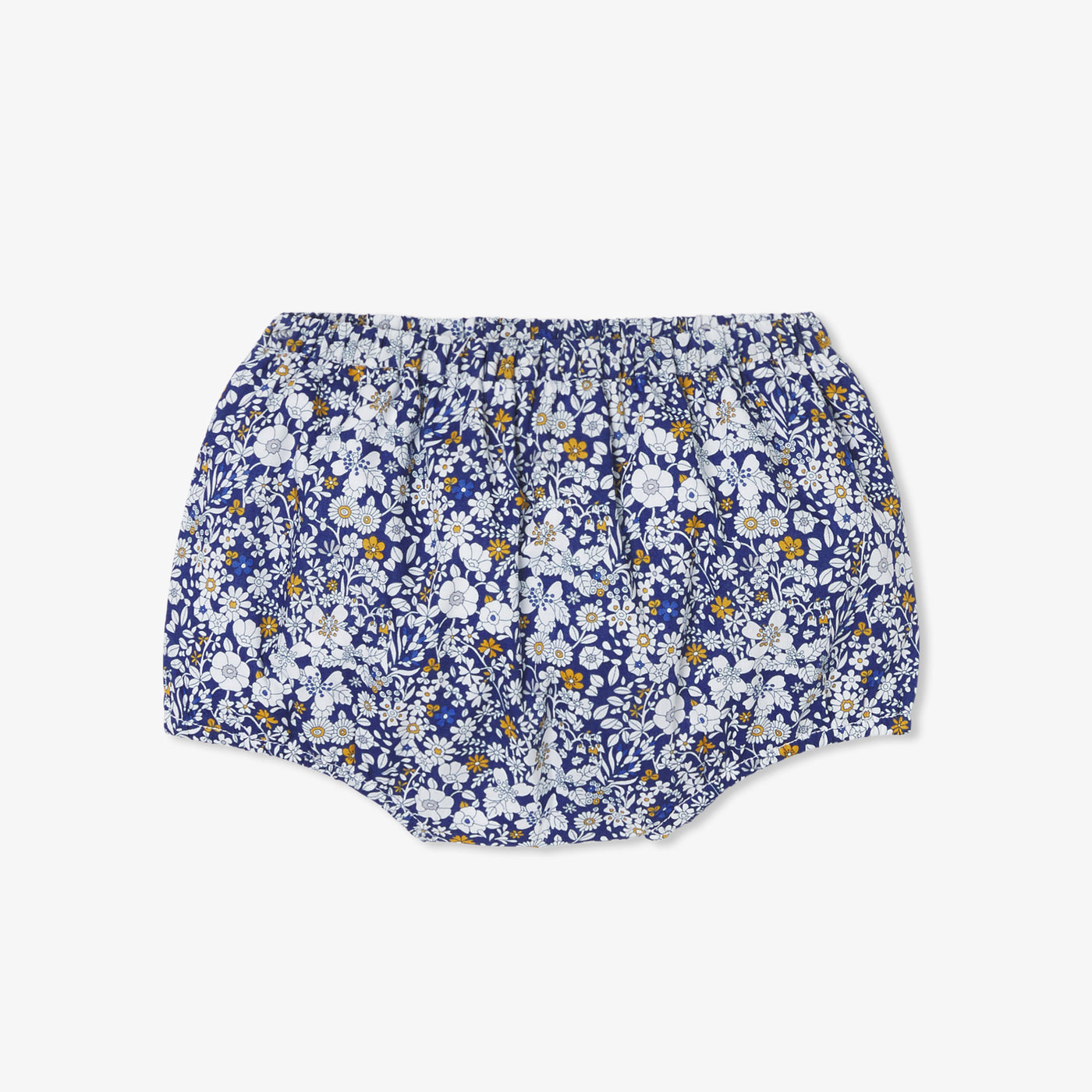 Baby girl bloomer in Liberty fabric - bleu/multico