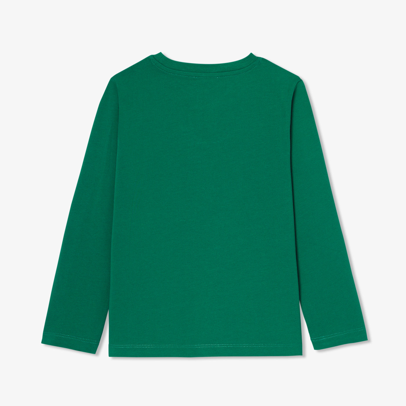 Boy cotton T-shirt - vert fonce