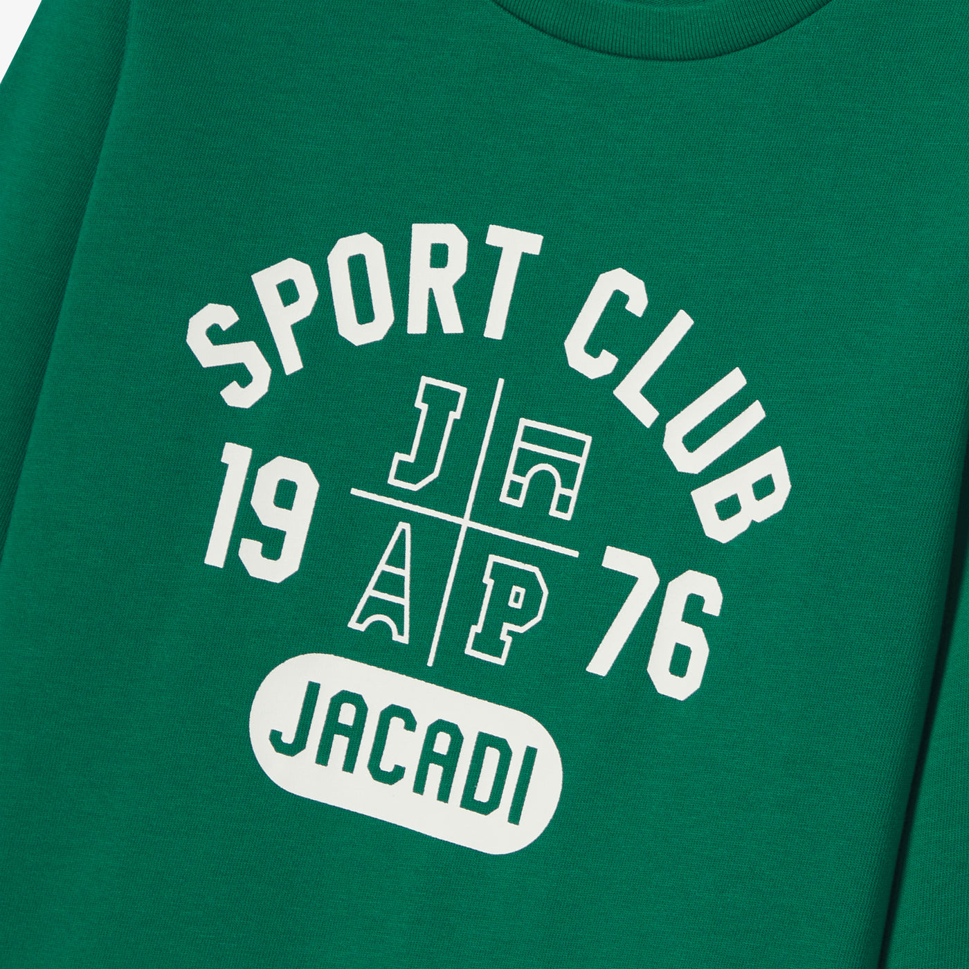 Boy cotton T-shirt - vert fonce