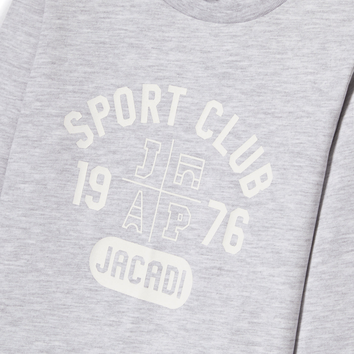 Boy cotton T-shirt - gris chine clair jacadi