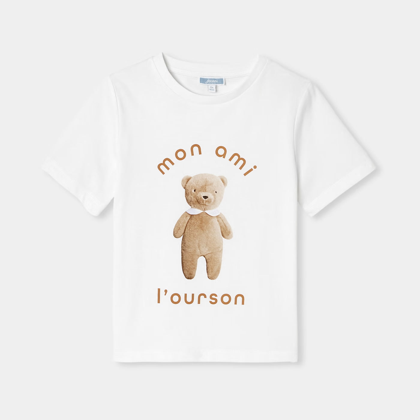 Children's cotton T-shirt - white jacadi