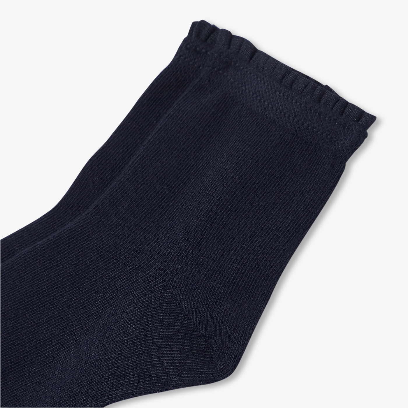 Girl ruffled socks - marine jacadi