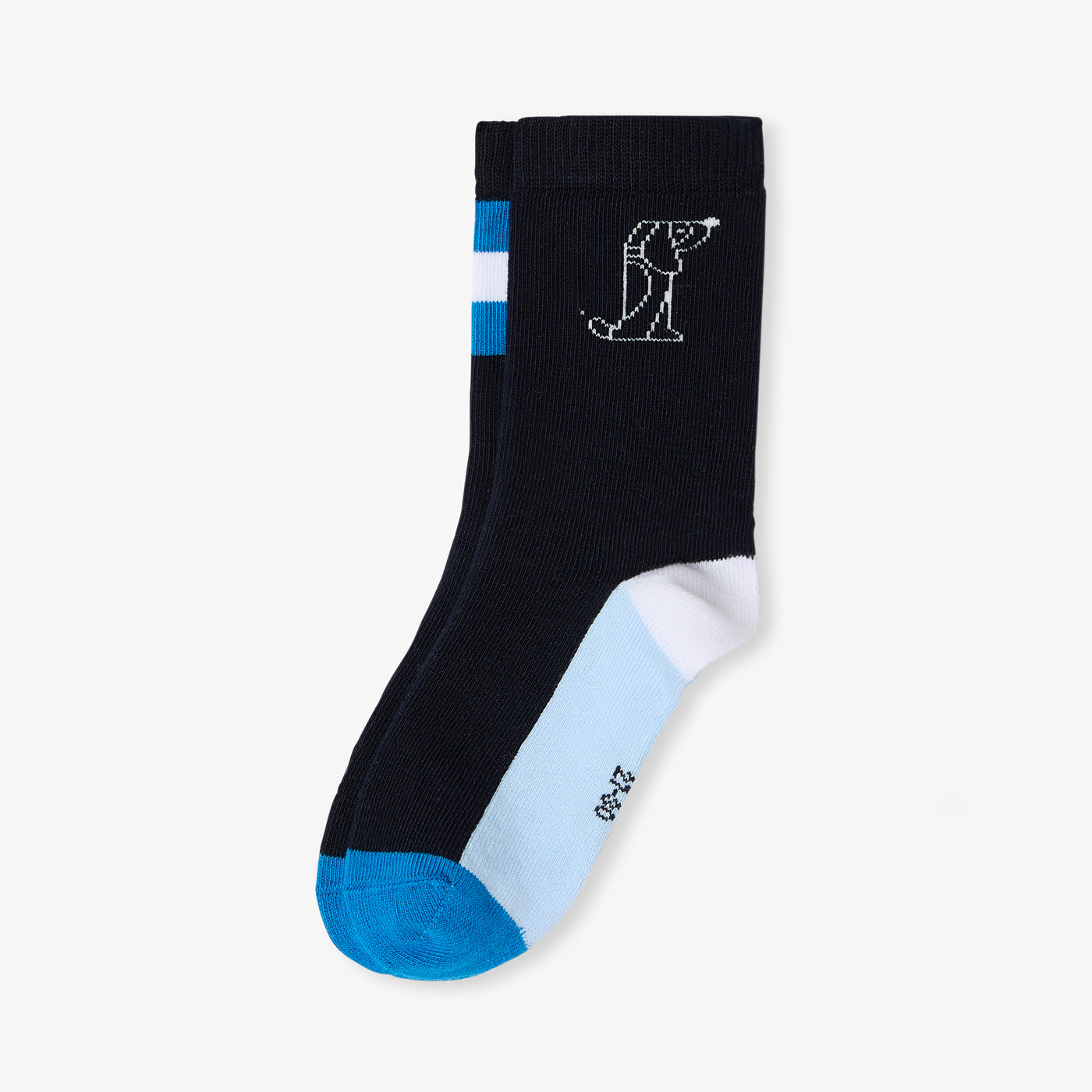 Duo of Boy socks - marine/bleu
