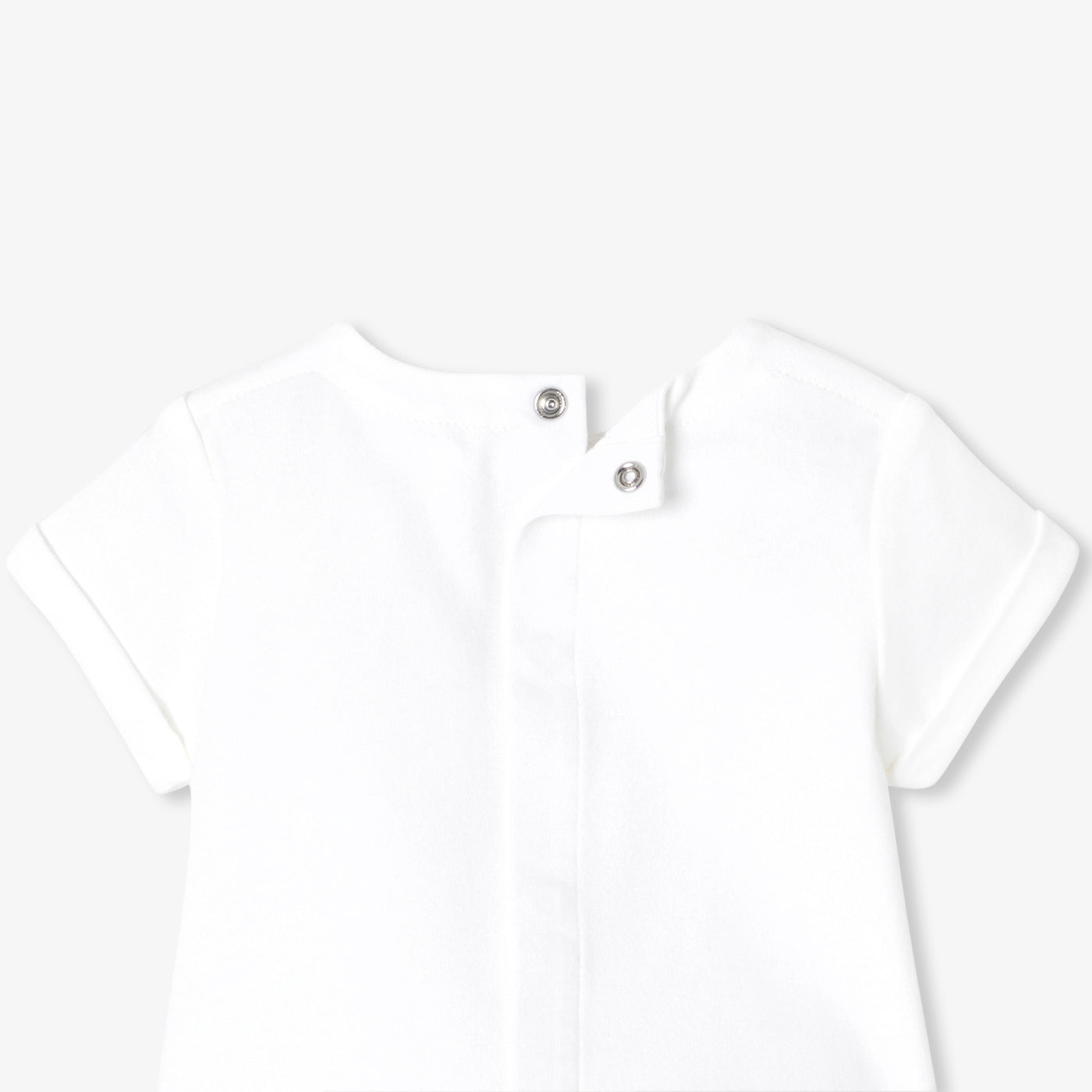 Baby boy cotton set - blanc/bleu