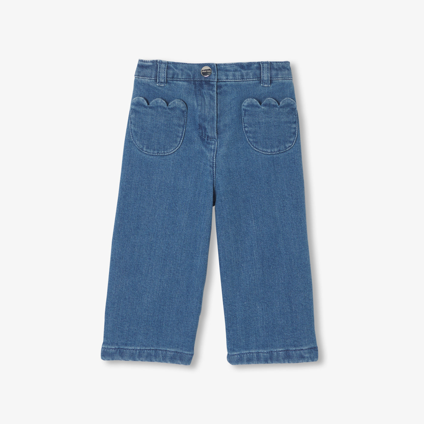 Baby girl comfort jeans - denim clair
