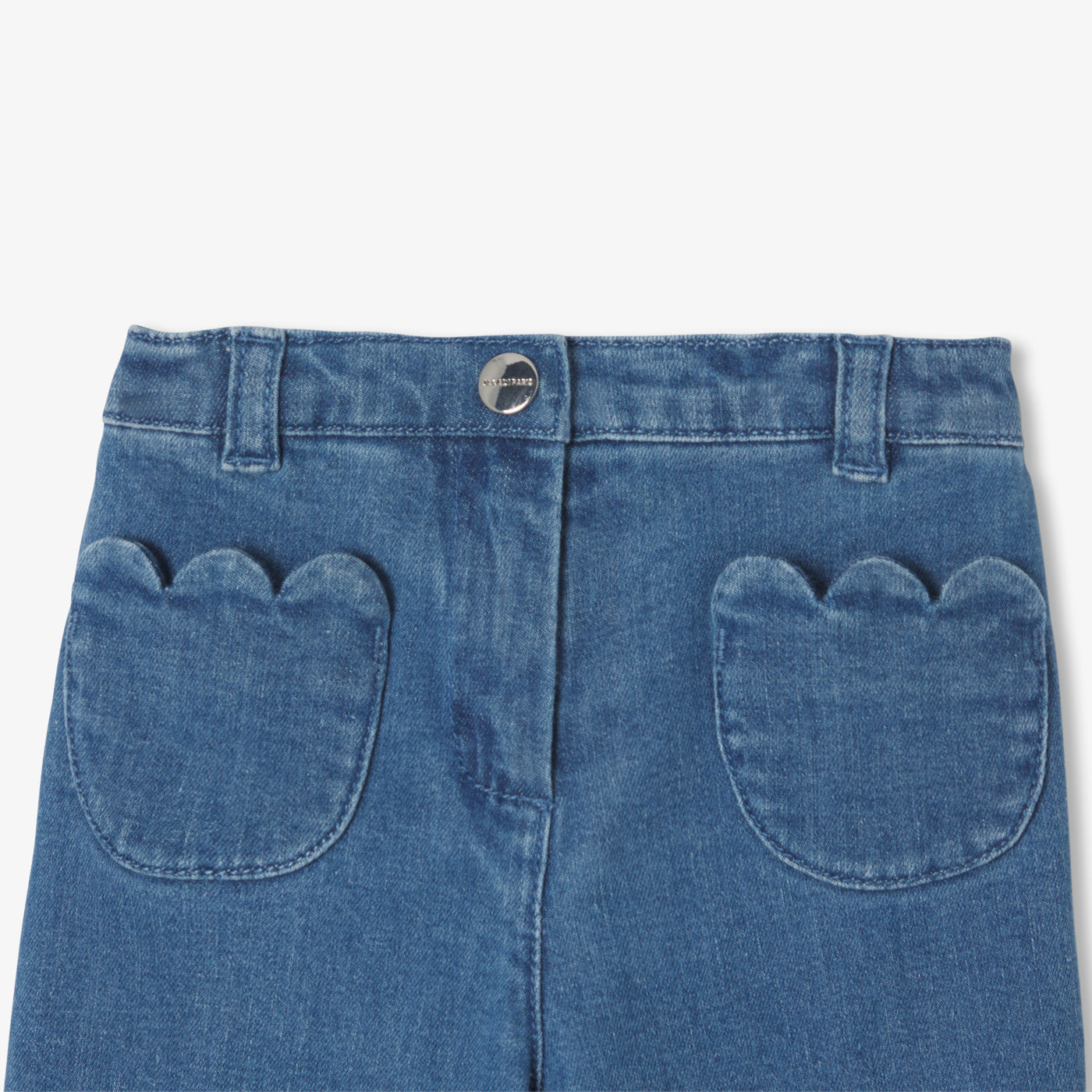 Baby girl comfort jeans - denim clair