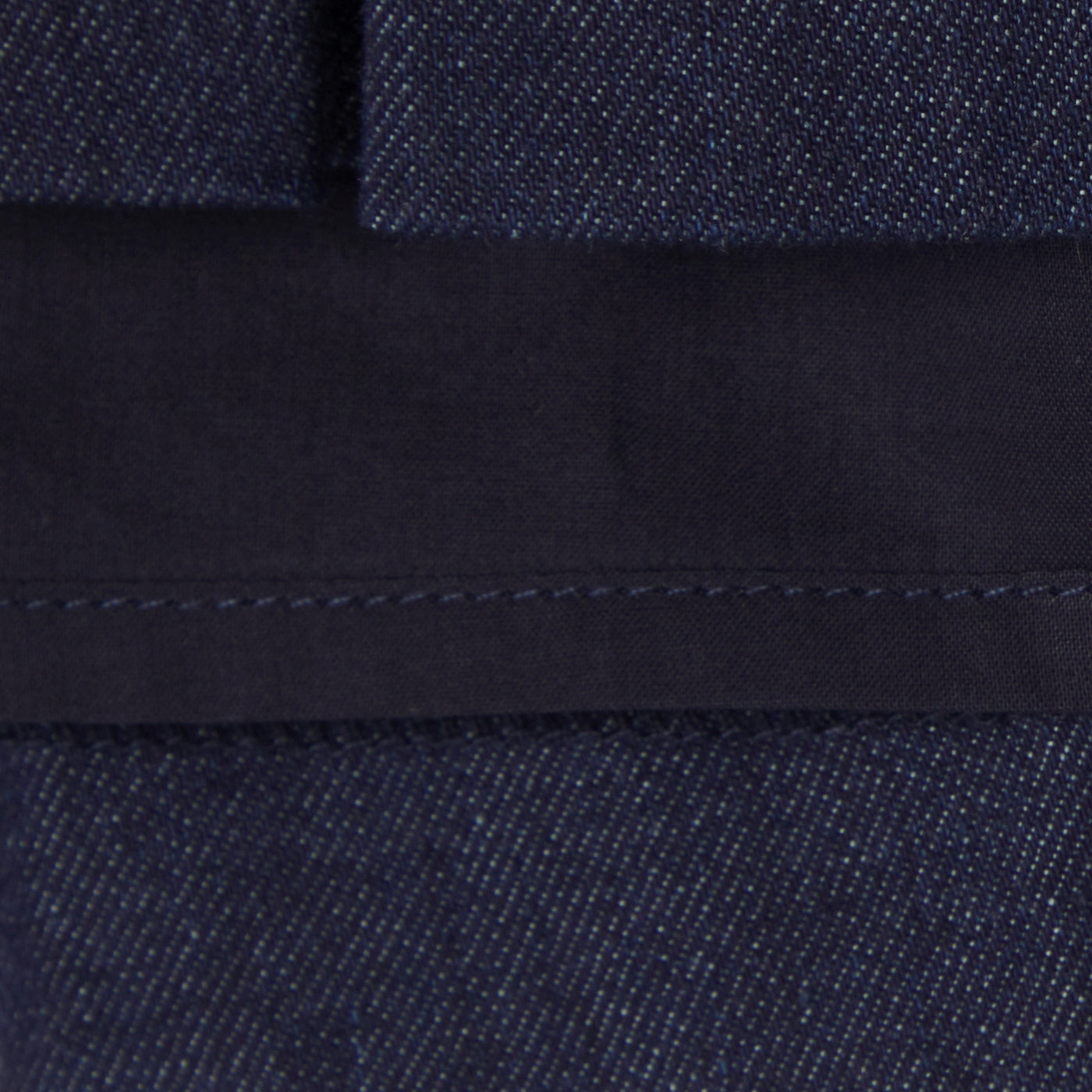 Girl raw denim dress - denim fonce