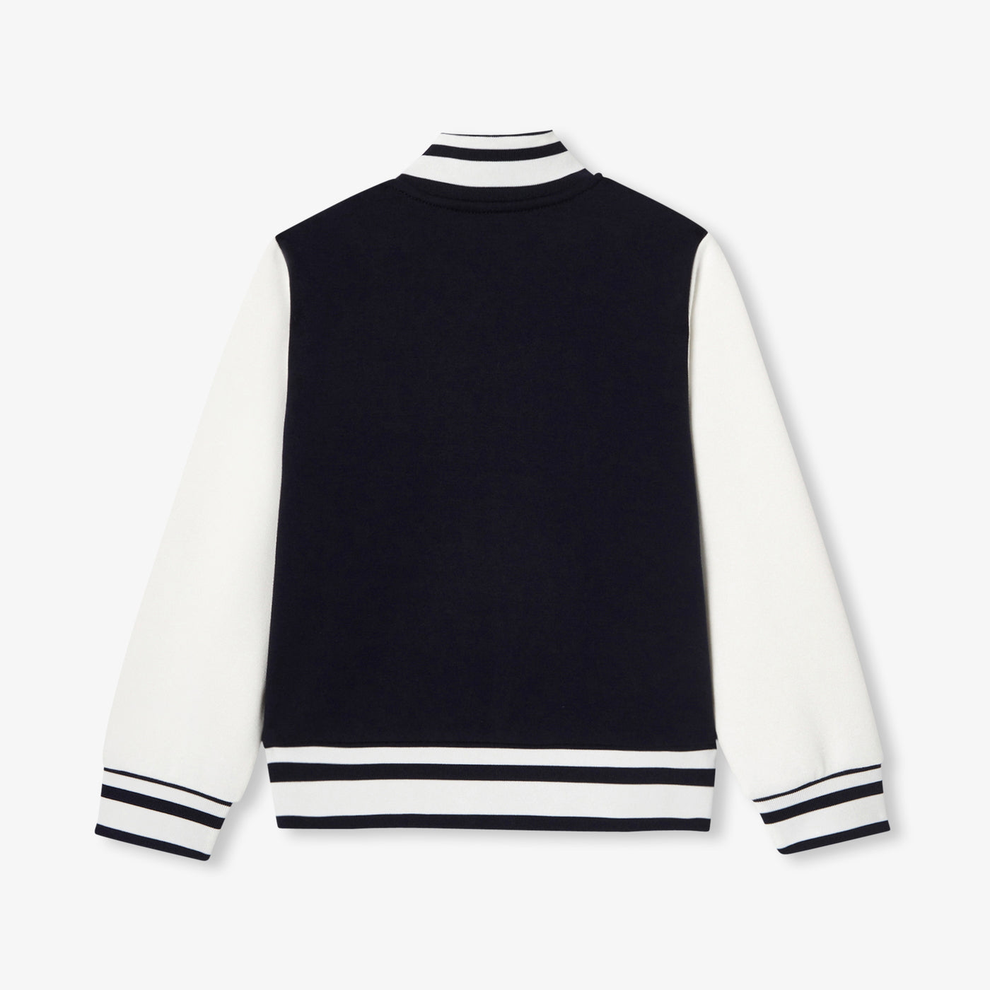 Children's Teddy jacket - marine/ecru