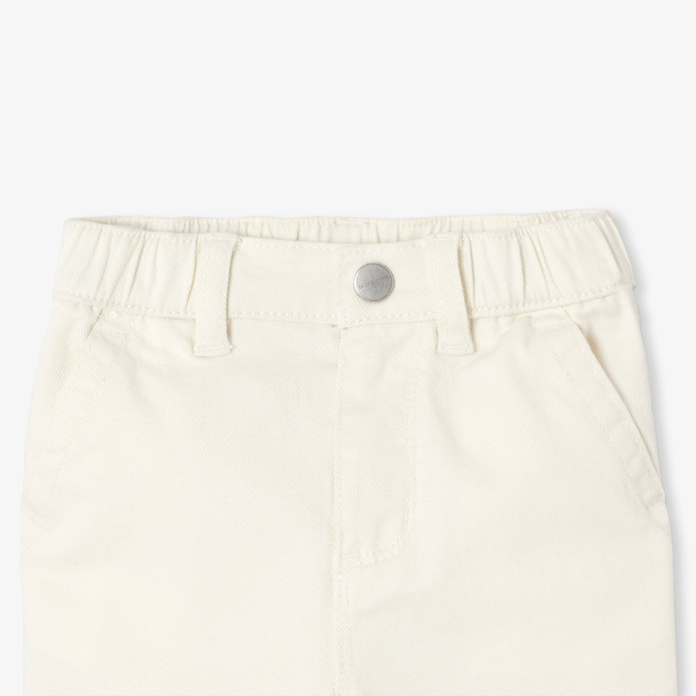 Baby boy twill trousers - ecru