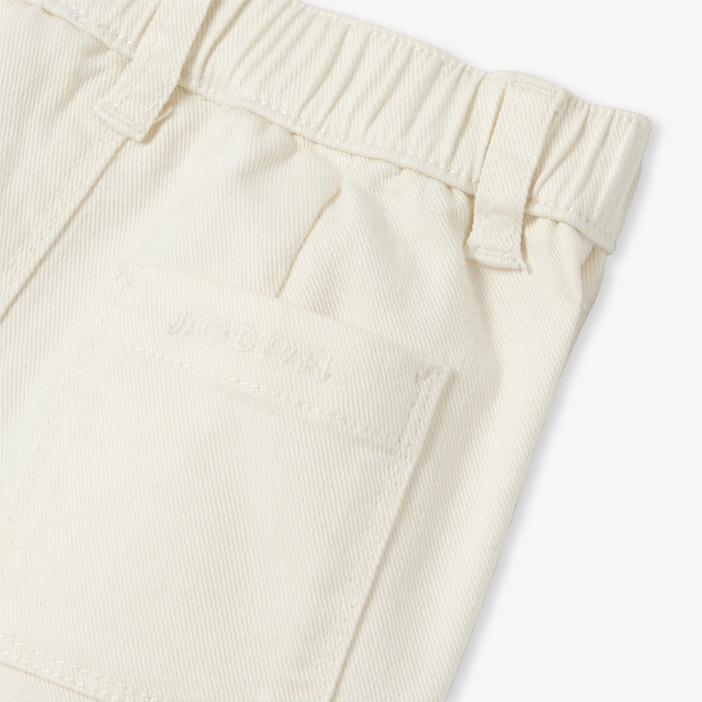 Baby boy twill trousers - ecru