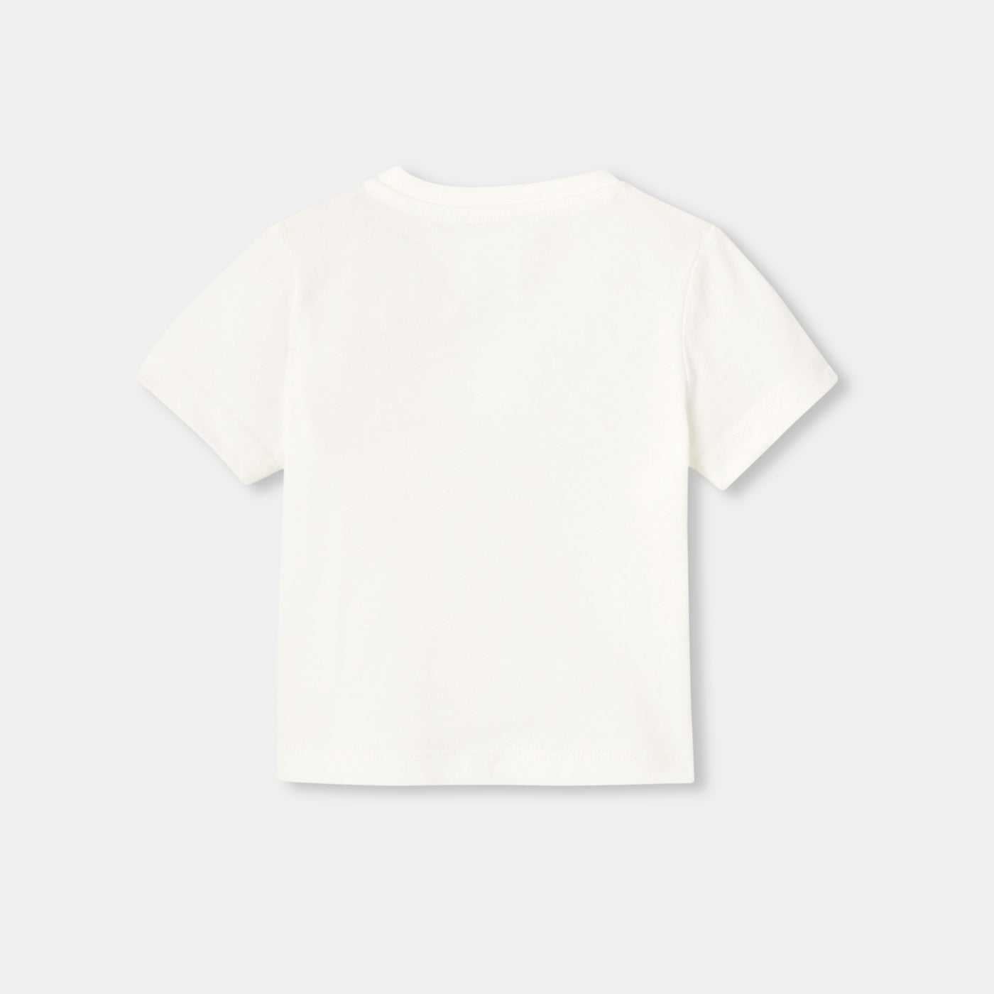 Baby boy cotton T-shirt - blanc doux jacadi