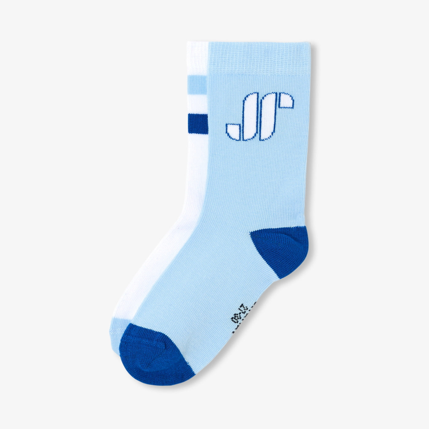 Pair of children's socks - bleu/blanc