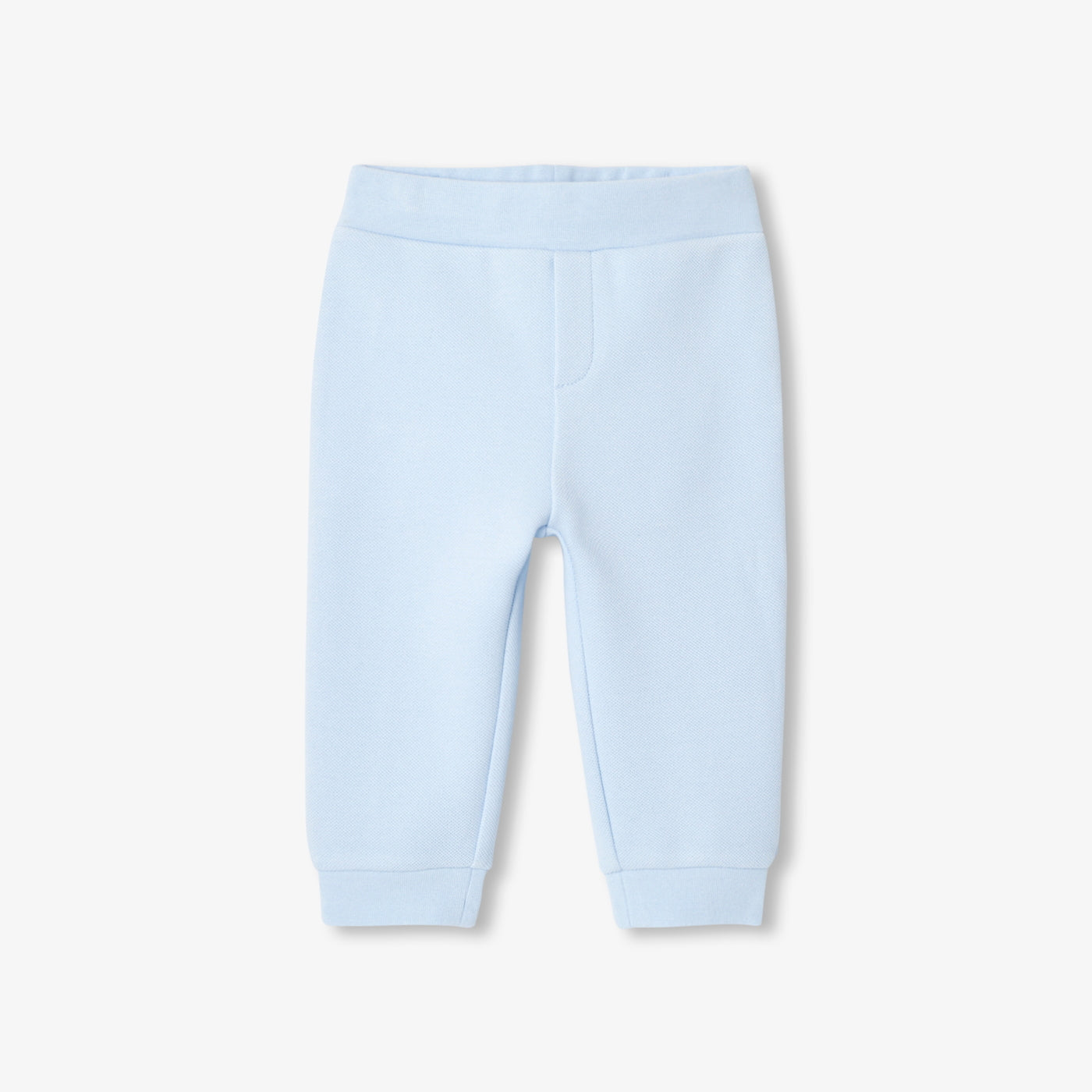 Baby jpiqué joggers - bleu clair jacadi