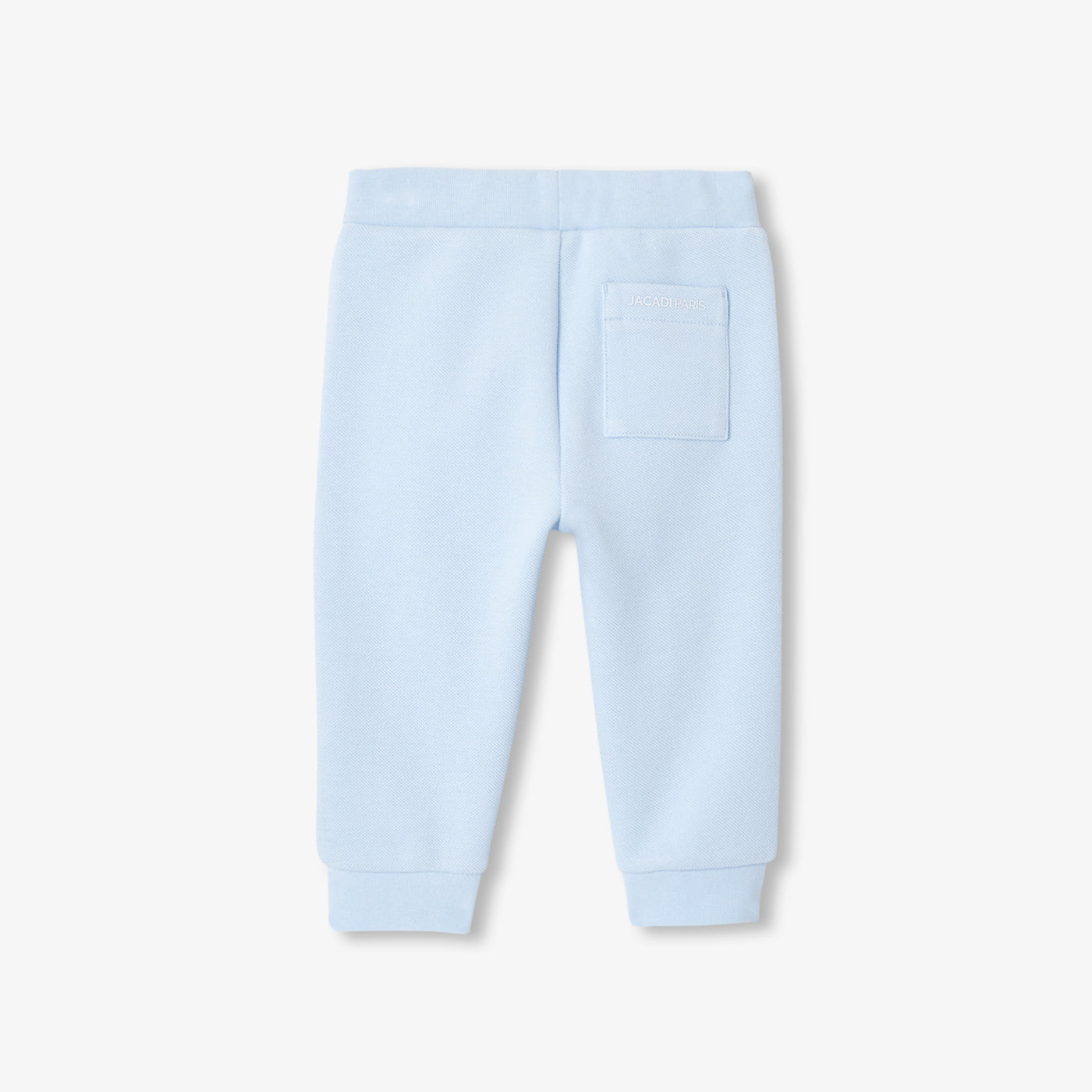Baby jpiqué joggers - bleu clair jacadi