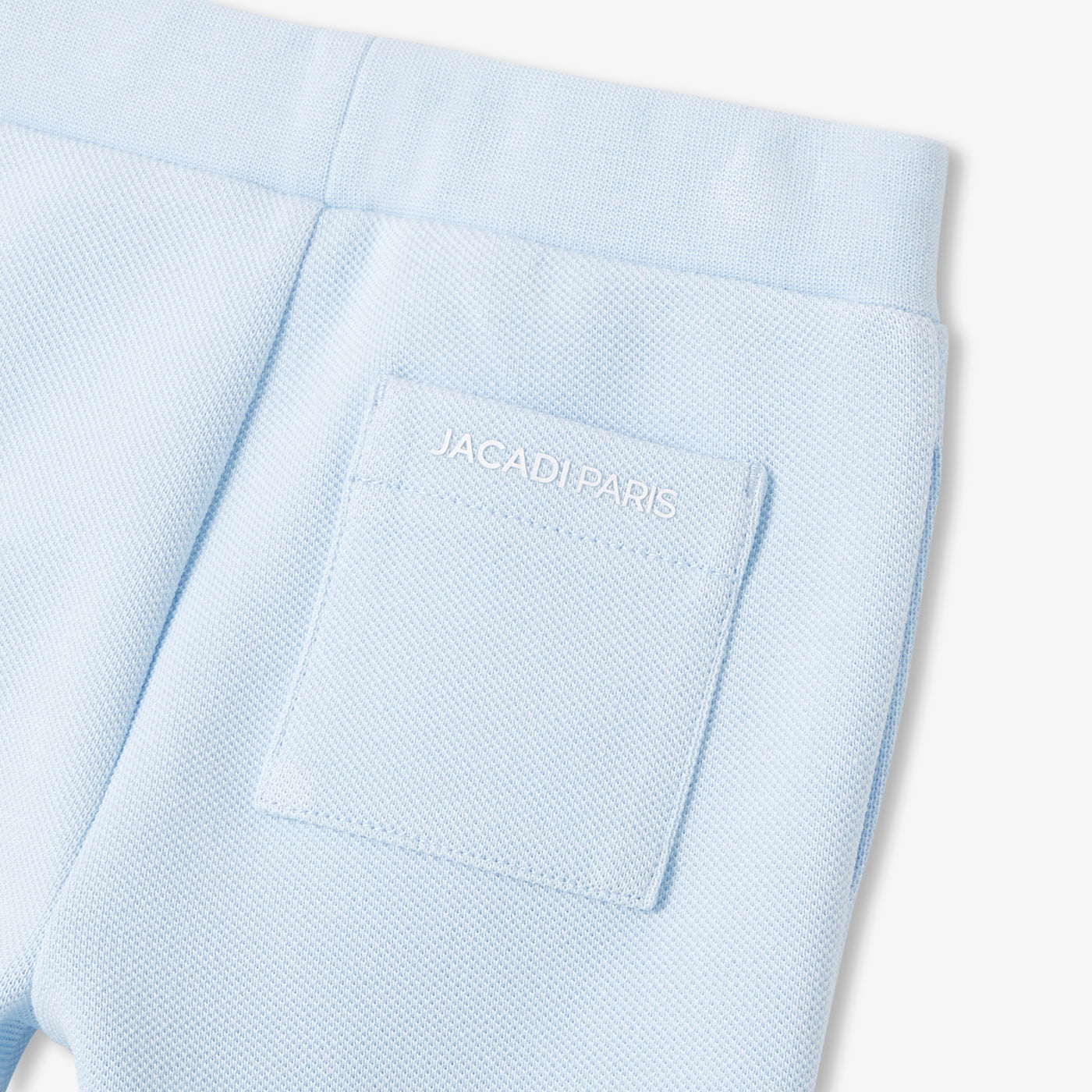 Baby jpiqué joggers - bleu clair jacadi