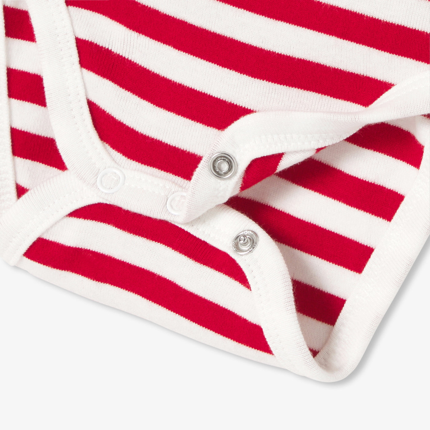 Baby boy sailor bodysuit - blanc/rouge