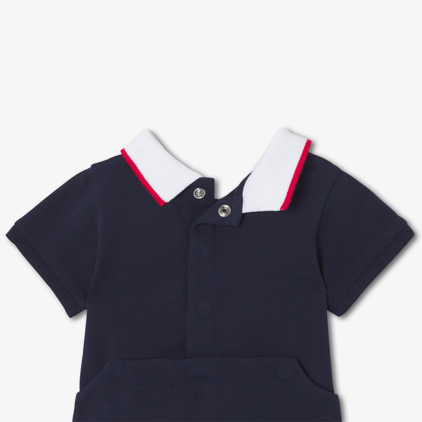 Baby boy polo jumpsuit - encre