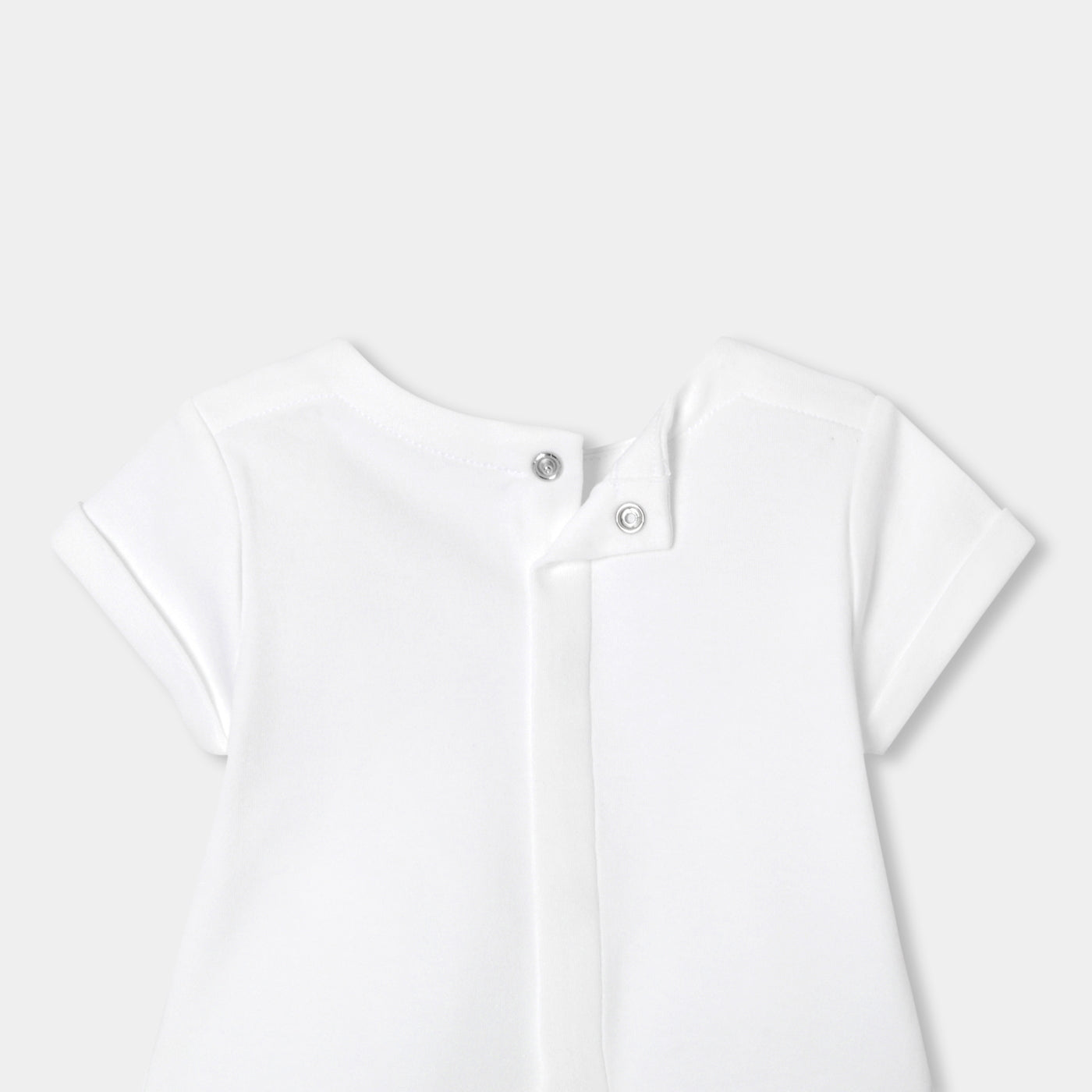 Baby cotton set - blanc/bleu