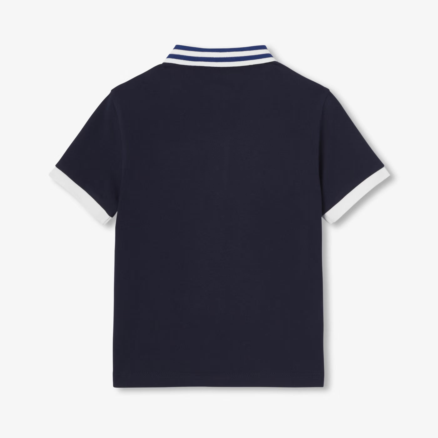 Boy cotton polo shirt - encre