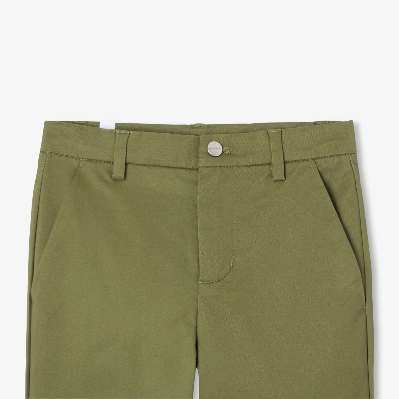 Boy twill chino pants - kaki