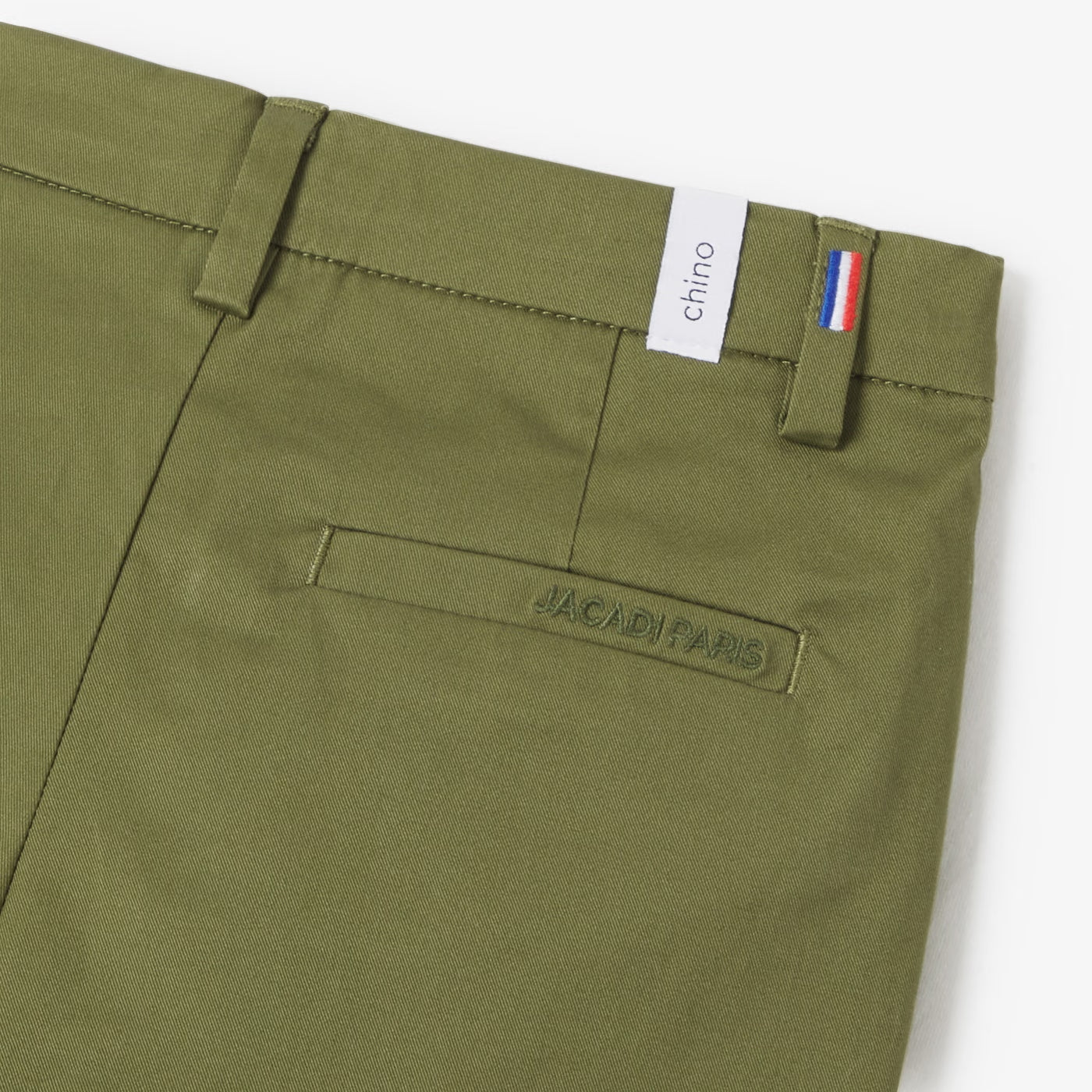 Boy twill chino pants - kaki