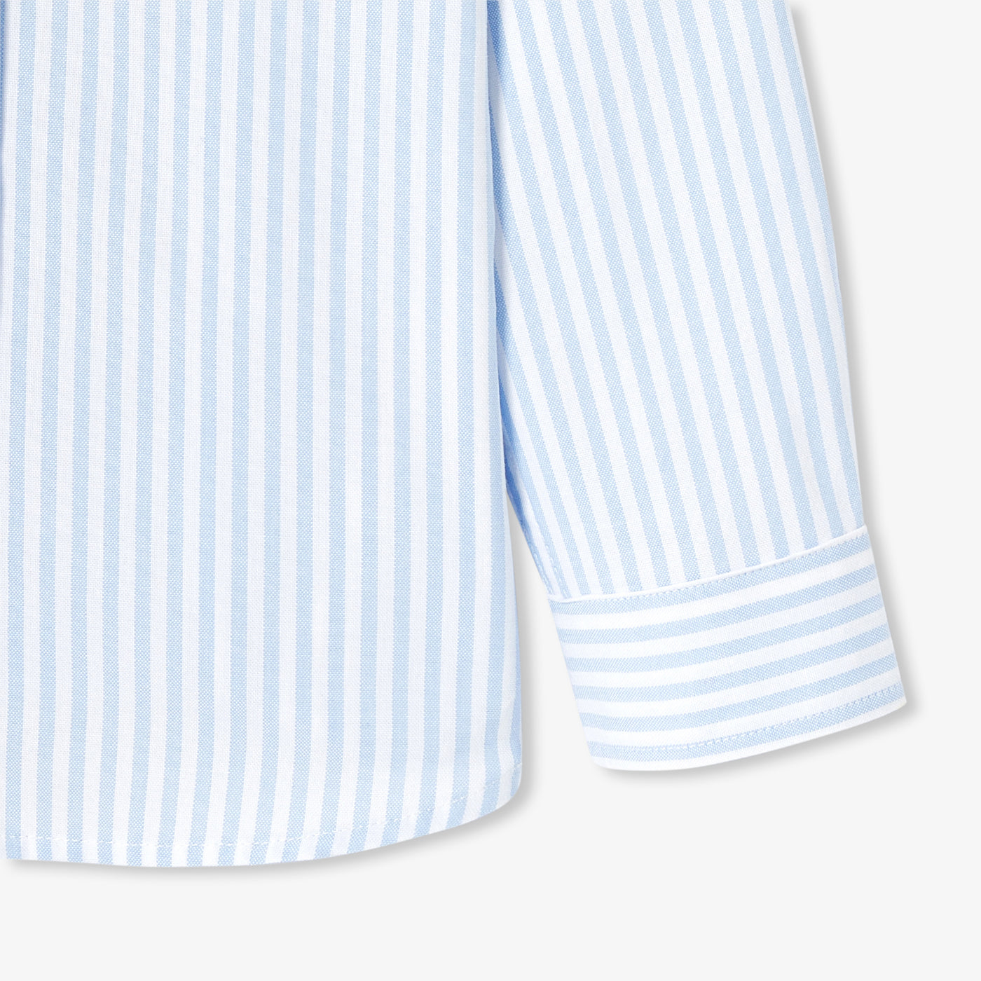 Baby boy cotton jumper - bleu pale