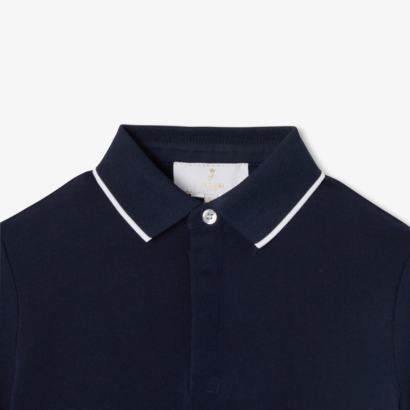 Boy ceremony polo shirt - marine jacadi