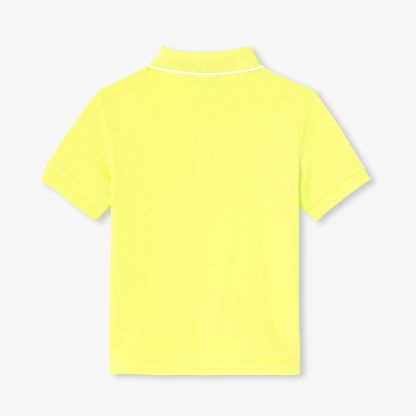Boy ceremony polo shirt - jaune soleil