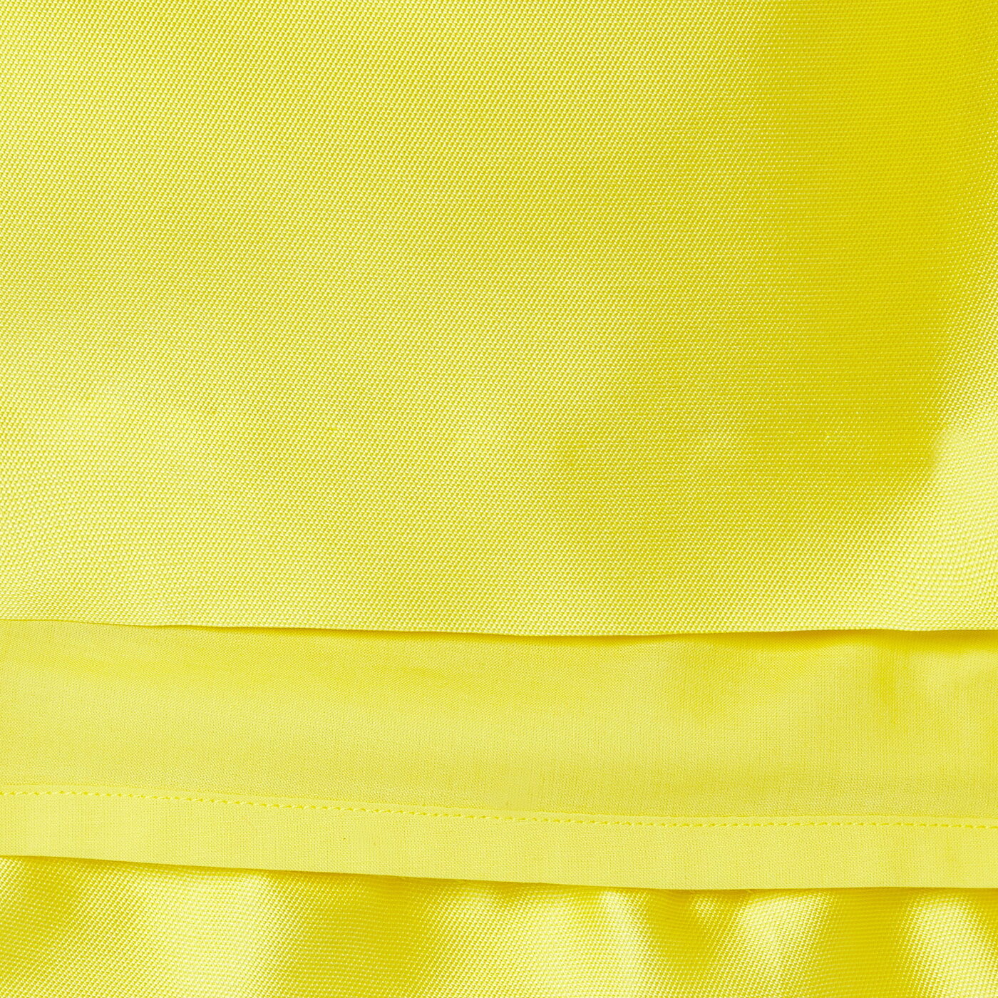 Girl ceremony dress in Mikado satin - jaune soleil