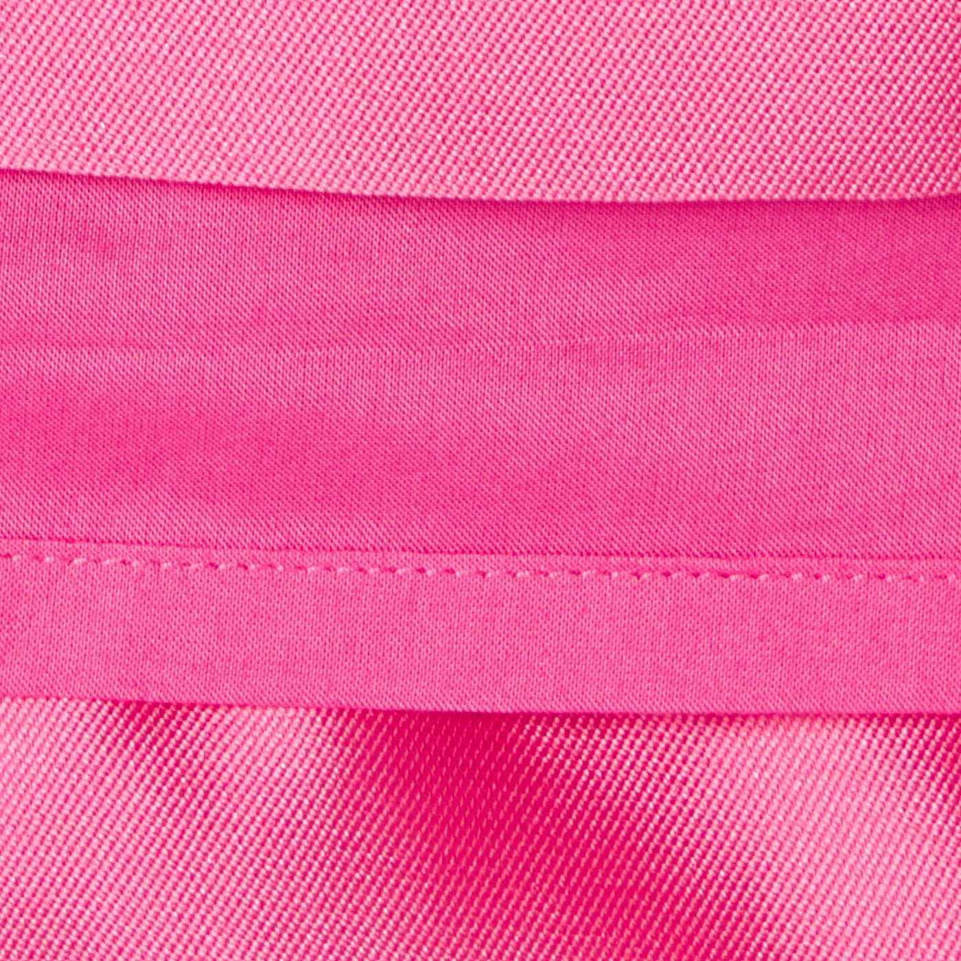 Girl ceremony dress in Mikado satin - fuschia clair