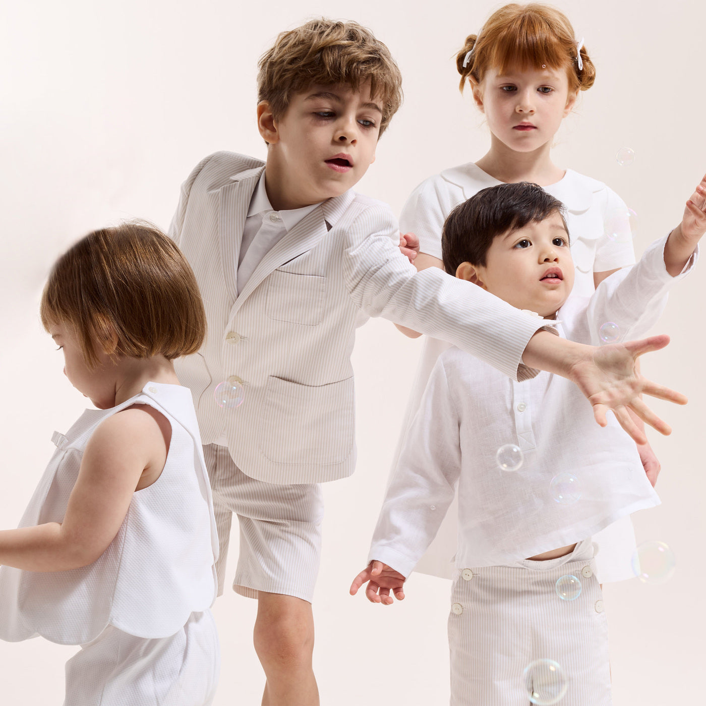 Baby girl ceremony ensemble - blanc jacadi