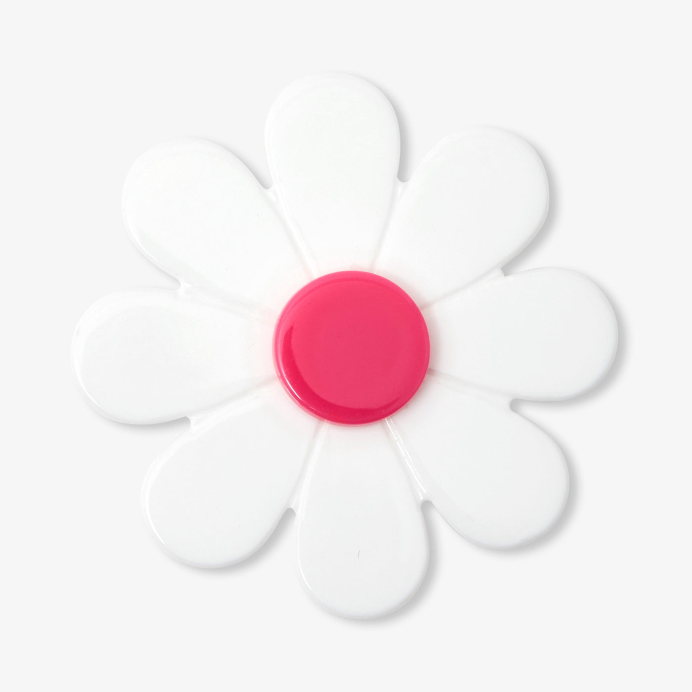 Girl flower hair clip - blanc/multico