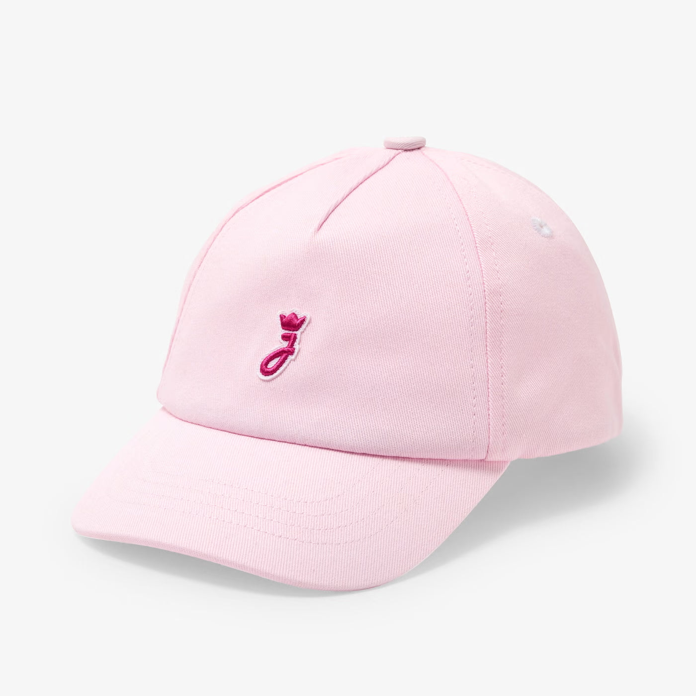 Baby girl cotton twill cap - rose poudre jacadi