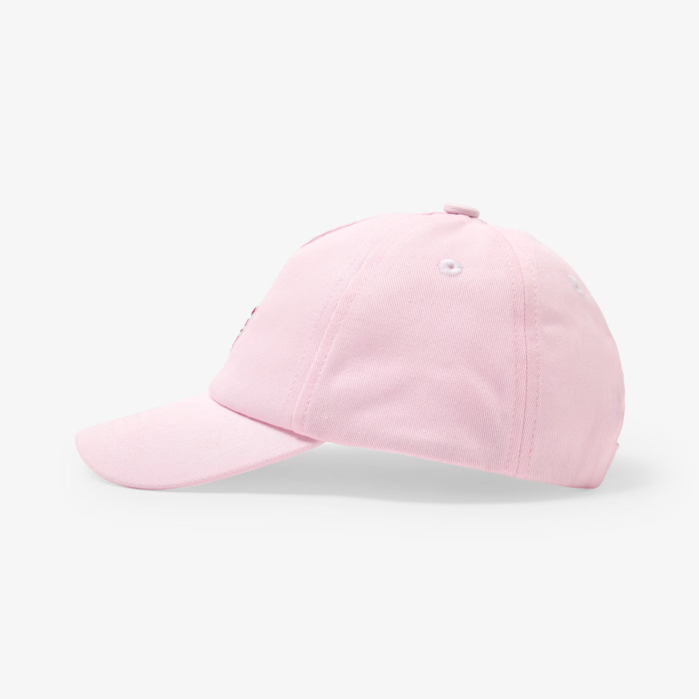 Baby girl cotton twill cap - rose poudre jacadi