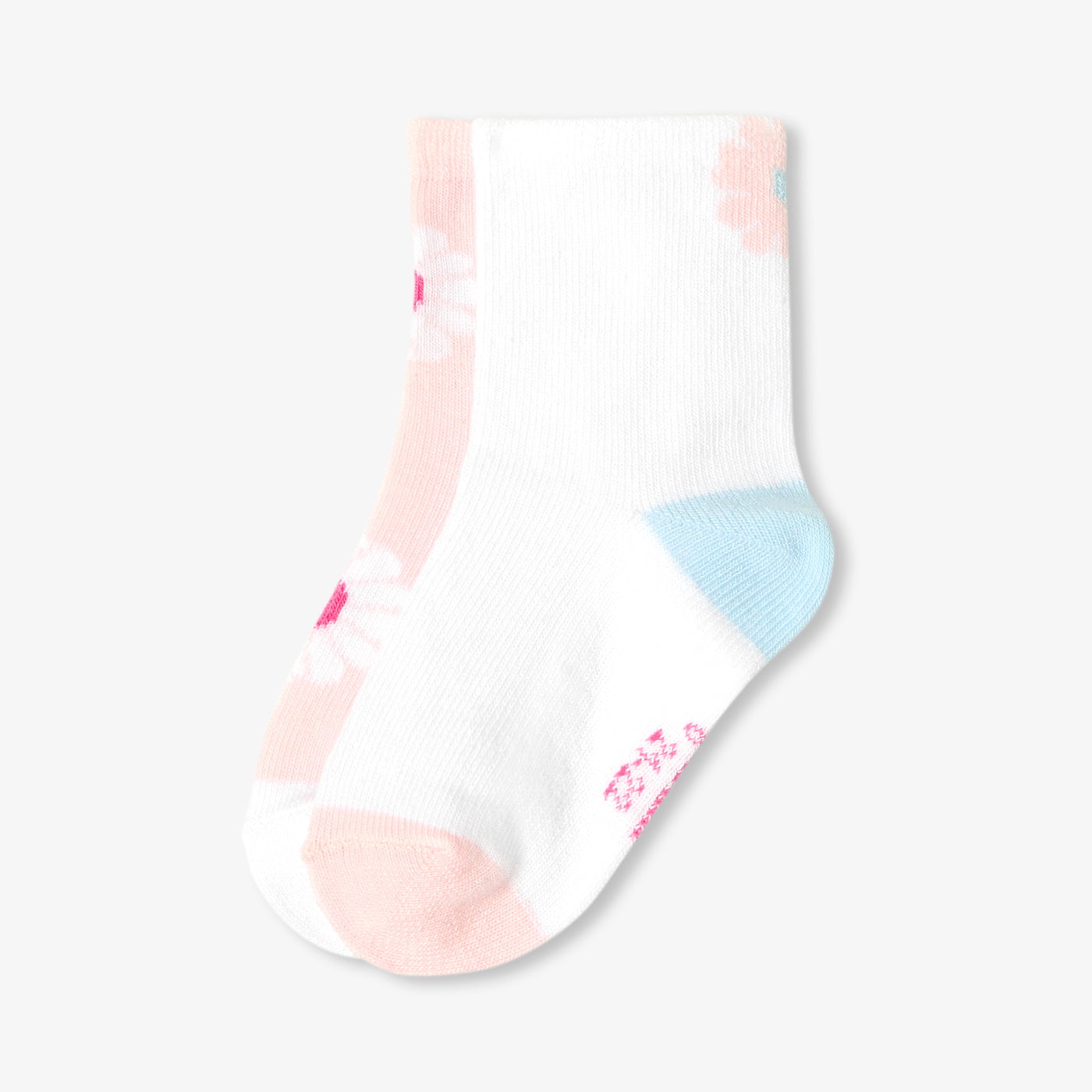 Baby girl 2 pairs set of socks - multico