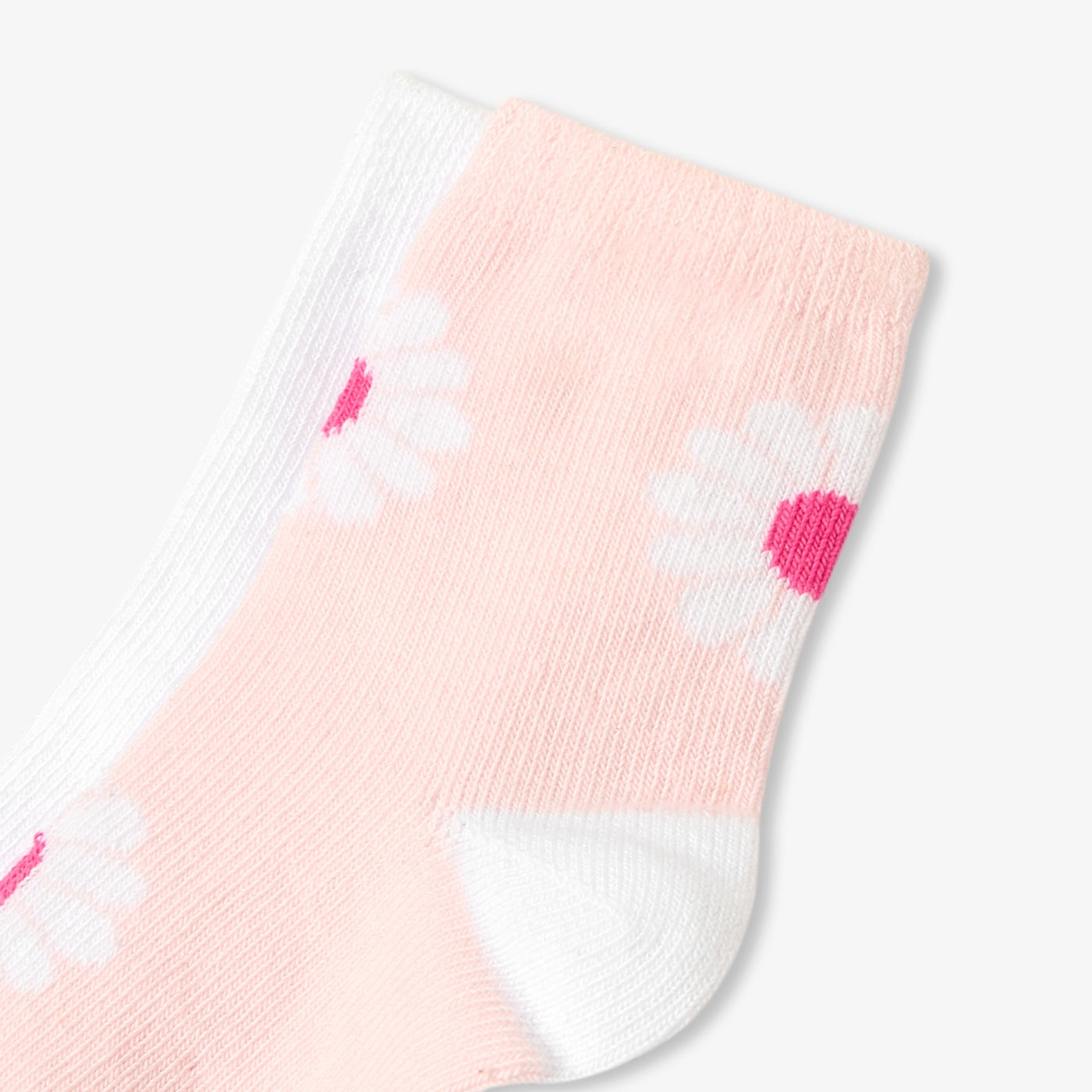Baby girl 2 pairs set of socks - multico