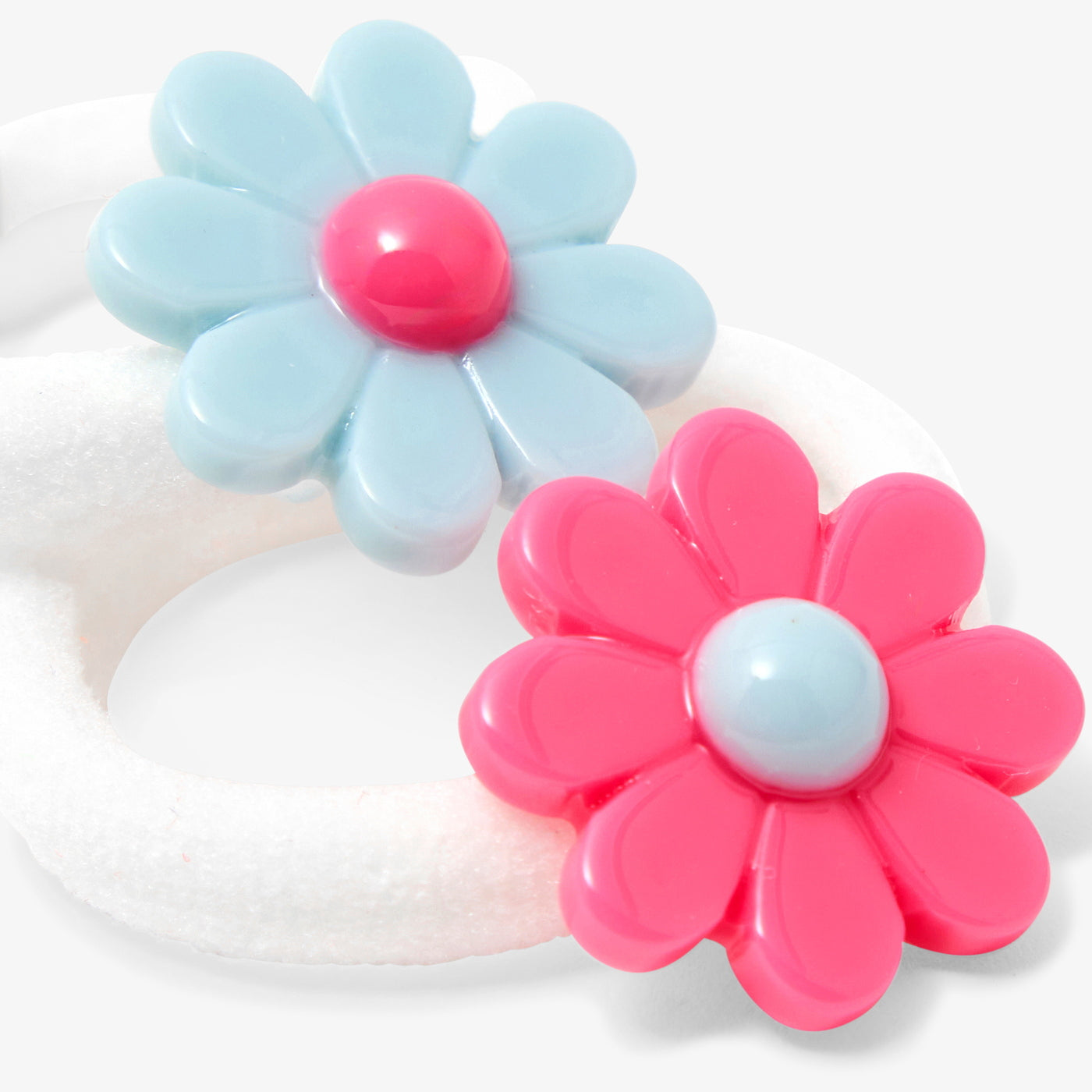 Baby girl set of two elastic bands - multico