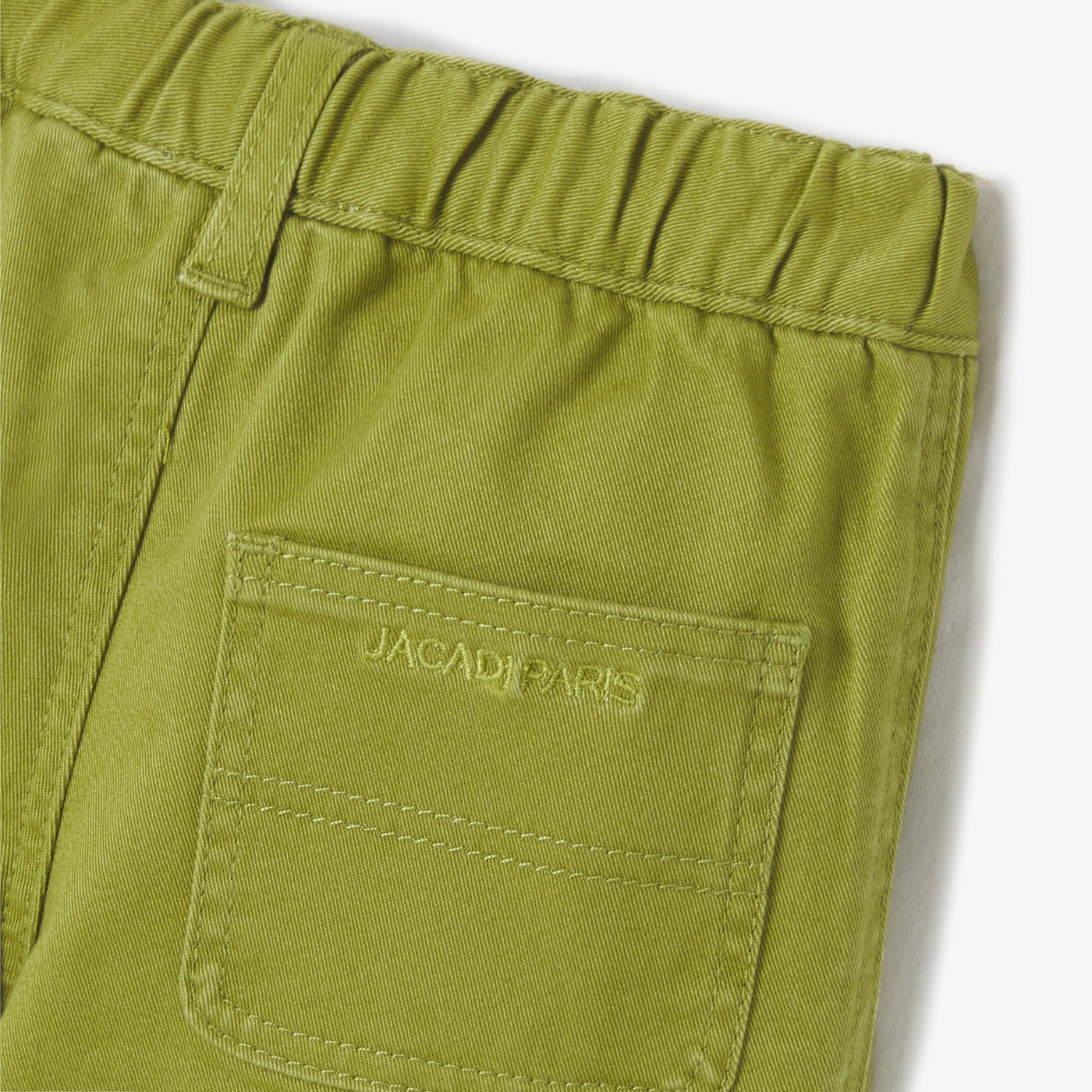 Baby boy twill shorts - vert de gris