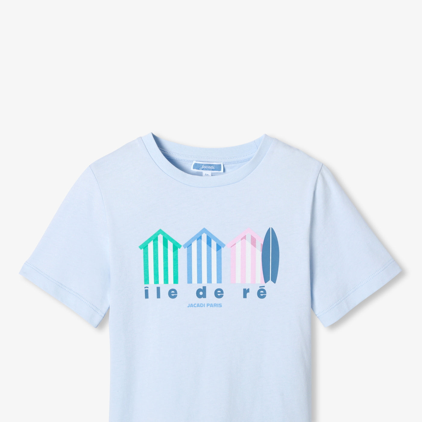 Child cotton T-shirt - bleu glacier
