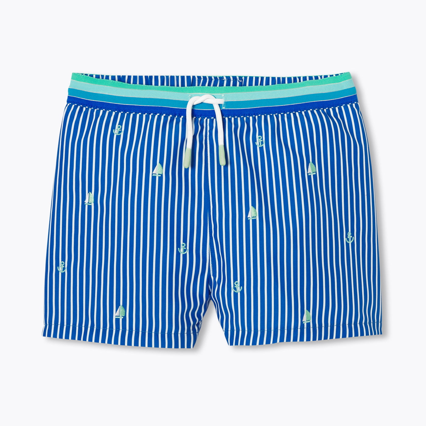Boy striped swim shorts - multico
